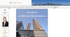 Desktop Screenshot of mapleleafsquarecondos.com